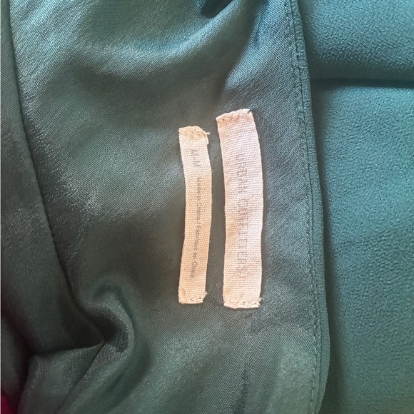 Urban Outfitters Dark Teal Slip Dress with Twisted Straps Size M - Picture 7 of 7